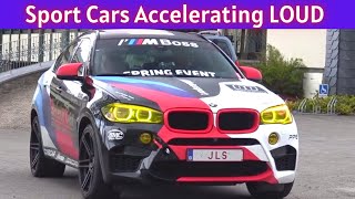 Sports Car Accelerating Loud (Must See)..