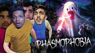 GHOST HUNTING with Crew !!!! (Phasmophobia)