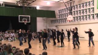 Teacher Flash Mob at Holy Cross Academy at St. Michael Campus