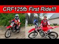 CRF125f Fuel Injected New Bike & First Ride