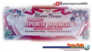 Malam Resepsi HUT RI Ke 79 Kecamatan Ambal