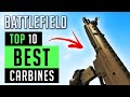 Top 10 BEST Automatic Carbines in Battlefield Games