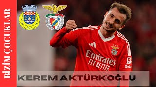 Kerem Aktürkoğlu vs Arouca Maç Performansı - Arouca 0-2 Benfica