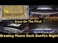 NEW EFC Stadium Bramley Moore Dock 05/11/2024 - Grass On The Pitch!!