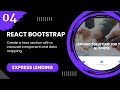 React Bootstrap #4 – Create a hero section with a carousel component and data mapping