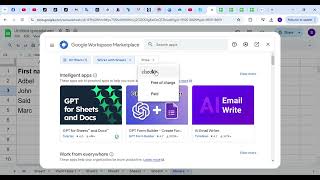 Chapter42 How to get add ons on Google sheets