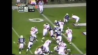 1999 #8 Alabama vs. Auburn Highlights