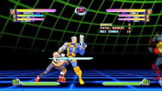 MvC2: some basic Hayato combos