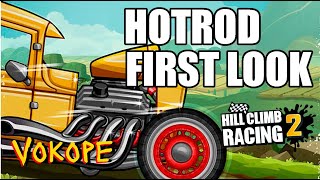 Hill Climb Racing 2 - new vehicle HOTROD - FIRST LOOK