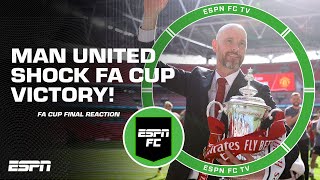 MAN UNITED SHOCK MAN CITY! Will this buy Erik ten Hag time? 👀 FA CUP REACTION | ESPN FCESPN FC