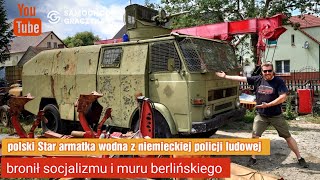 Polski Star 29 Hydromil armatka wodna, który służył w obronie socjalizmu i Muru Berlińskiego w DDR.