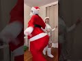 dance free and hot with santa claus and snow lady