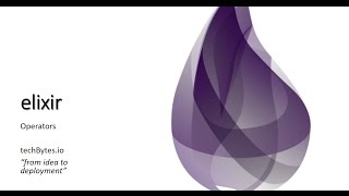 Elixir Operators