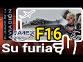 El F16 en la Feria Aeroespacial México 2023, su furia, su motor, su velocidad, su fuerza.