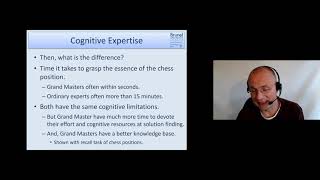 Cognitive Psychology 08 - Problem Solving \u0026 Expertise - Part 4 (Expertise)