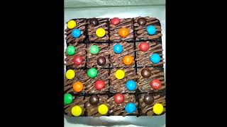 Nutella MnM Brownies 6inch. RM35. 2nd time order 2nd set but toppings different. 🤤😋. Tq for order 🤝🏼