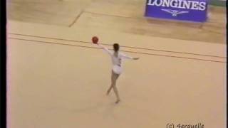 EC Junior 1987 - Albena Dimitrova BUL - Ball AA.wmv