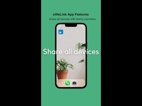 eWeLink App Feature: Share all devices with families #smarthome #ewelink #shorts