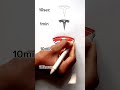 how to draw tesla logo in 3d shorts art drawing