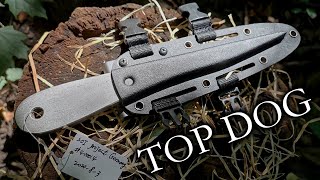 NEW Tactical Throwing Knife - Top Dog  (Unboxing/First Raw Test)