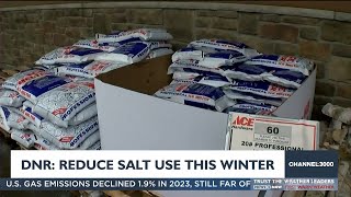 Wisconsin DNR: Cut down on road salt use this winter