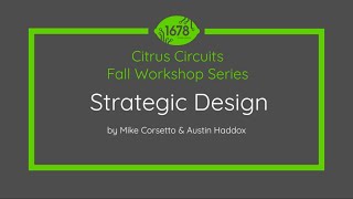 Strategic Design - Fall Workshop 2024
