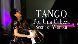 Por Una Cabeza (Carlos Gardel) Tango Piano by Sangah Noona w/ Sheet Music