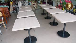 ដំឡើងតុហ្វូមីកាជូនភ្ញៀវ Formica Table Installation  / សិប្បកម្មខ្លឹមចន្ទន៍ / Kloem Chan Furniture