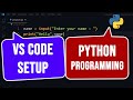 How to Setup Visual Studio Code to Run Python Programs