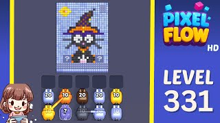 Pixel Flow Level 331 Solution Walkthrough
