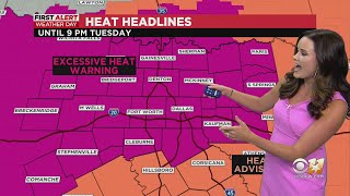 First Alert Weather Day: Excessive heat warning in effect