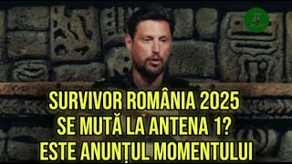 Survivor România 2025 se mută la Antena 1? Este anunțul momentului.