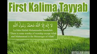 Learn The First Kalima Tayyab (EASY) - My Islam