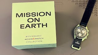 Omega / Swatch - Mission on Earth, MoonSwatch Unboxing & Review. ChonkyAudio