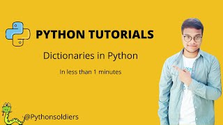 Dictionaries in Python Tutorial #shorts #python #tutorials #dictionary