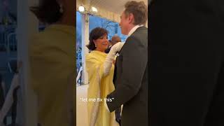 Elon Musk receives the mom treatment from Kris Jenner at the Met Gala