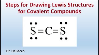 Steps for Drawing Lewis Structures for Covalent Compounds
