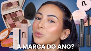 MAKES DOS SONHOS? Testei os produtos da Nina Makeup e o resultado SURPREENDEU!