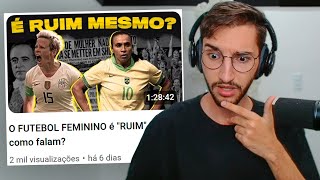 O FUTEBOL FEMININO é \