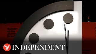 Live: Doomsday Clock revealing how close we are to end of the world unveiled by Bill Nye