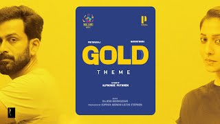 GOLD Theme | Prithviraj Sukumaran | Nayanthara | Alphonse Puthren | Rajesh Murugesan