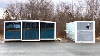 400 sq. ft. foldable house hits the market in Nova Scotia for $65K
