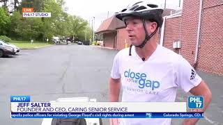 Jeff Talks to PHL17 Morning News about the Close the Gap Movement during his stop in Philadelphia