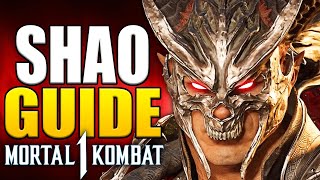 Mortal Kombat 1 GENERAL SHAO Komplete Guide!