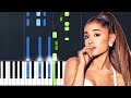 Ariana Grande - "goodnight n go" Piano Tutorial - Chords - How To Play - Cover