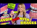 WORST HABITS FOR BRACES - Back to School Edition | Satisfying Crunchy Food ASMR