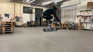 Relearning hardflip: day 1 (landed), great treflip, nollie flip is my best trick