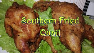 Southern Fried Quail/Batera - tasty