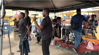 CST Amankwaa - menko Mabusua, Live jam. superb adadamu live band performance by Coastal band