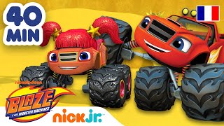 40 MINUTES d'adorables moments en famille avec Blaze | Blaze et les Monster Machines